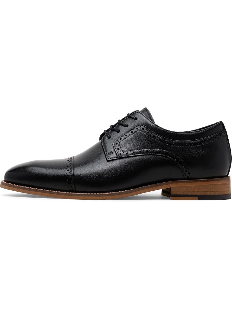 Jousen Men's Amy Black9046 Leather Comfortable Oxford Business Classic Shoes